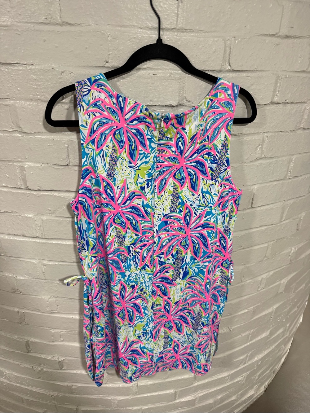 Anthony’s Resort Wear Tropical Palm-Print Romper - Picture 3 of 3